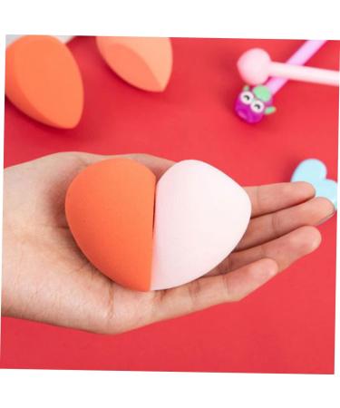 Housoutil 9 Boxes Heart-Shaped Makeup Sponges - No Crease Puff Applicator for Foundation & Skin Care | Hydrophilic Polyurethane | International Shipping Available - Buy Online on GoSupps.com