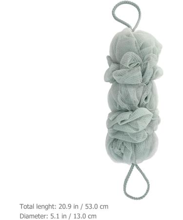 LALAFINA Bath Sponge Loofah - Exfoliating Body Scrubber for Men and Women | Shower Pouf Scrubber for a Refreshing Bath Experience - Buy Online on GoSupps.com