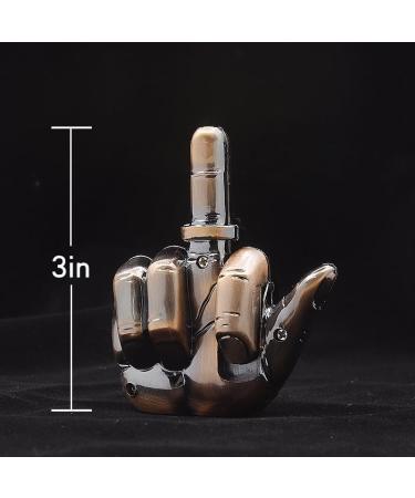 Brown Hands Cool Torch Lighter Jet Torch Windproof Lighters Flame Butane Adjustable Lighter Refillable Candles Camping BBQ (No Butane Fuel) T1 - Buy Online on GoSupps.com