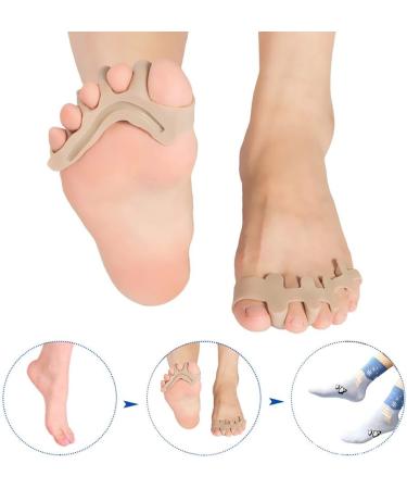 HPOP Silicone Toe Separators for Bunion Relief and Toe Correction - Buy Online on GoSupps.com