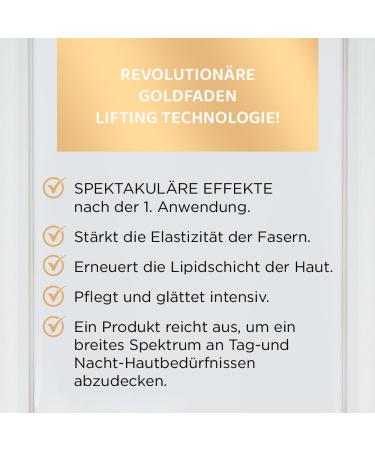 Gold Lift Expert: Luxurious 24k Gold Rejuvenating Cream Serum for Age 60+ | International Shipping - Buy Online on GoSupps.com