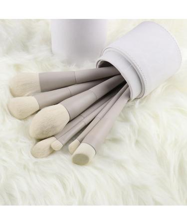 Durratou 10 Eyeshadow Brush Portable Dumb Gray Makeup Artist Professional Makeup Brush Set - Buy Online on GoSupps.com