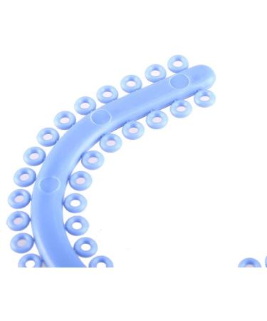 Dental Orthodontic Separator Ties - 700 Blue Elastic Ligature Rings/10 Sticks - Buy Online on GoSupps.com