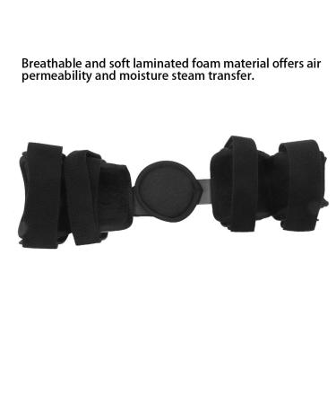 Buy Hinged Elbow Brace - Adjustable Stainless Steel Arm Support for Injury Recovery (Blue) | Breathable & Comfortable - One Size Fits All - Buy Online on GoSupps.com