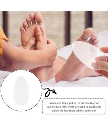 Lurrose 2-Piece Glass Foot Files - Reliable Callus Remover for Smooth Pedicures | International Shipping Available - Buy Online on GoSupps.com