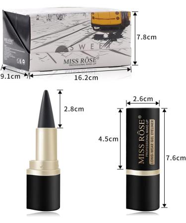 Gel Eyeliner Waterproof Smudge Proof Gel Eye Liners Black Long Lasting Gel Eyeliner Pencil for All Day Long Eye Makeup for Women Girls - Buy Online on GoSupps.com