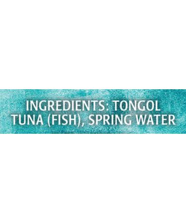 Crown Prince Natural Tongol Tuna Chunk Light - No Salt Added, 5 oz | Healthy Tuna in Spring Water - Buy Online on GoSupps.com