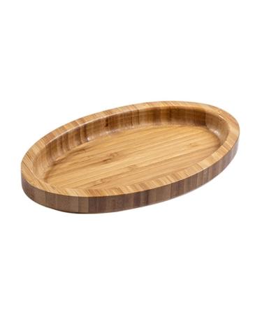 Serving Serving Trays Fruit Dessert Cake Snack Candy Platter Wooden Bamboo Bowls Organization Kitchenware 25*15cm