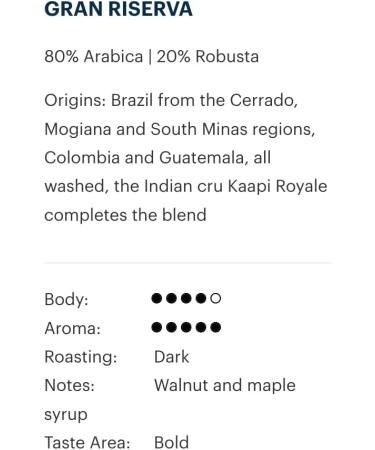 Lavazza Gran Riserva Filtro Dark Roast Ground Coffee 2.5 oz Pouches 18 Pouches/Case - Buy Online on GoSupps.com