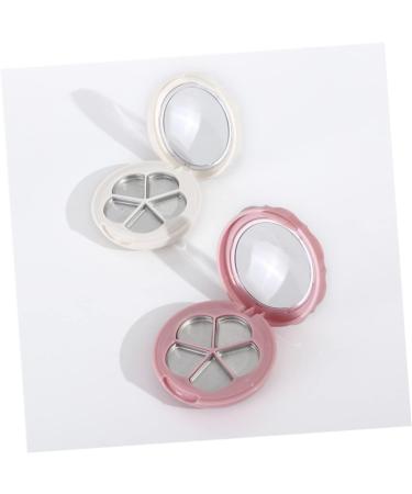 Balacoo 9 Pcs Eye Shadow DIY Lip Balm Containers Makeup Empty Eyeshadow Compact Powder Empty Box Cosmetic - Buy Online on GoSupps.com