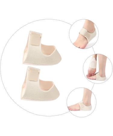 FRCOLOR Silicone Heel Covers - Comfortable Plantar & High Heel Protectors | Cushioned Stress Relief - 1 Pair - Buy Online on GoSupps.com