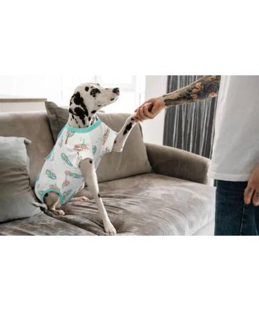 Recreational Surgical Recovery Suit for Dogs & Cats | Soft Breathable Body Suit for Post-Op Comfort | XL Size D-Tree - Buy Online on GoSupps.com