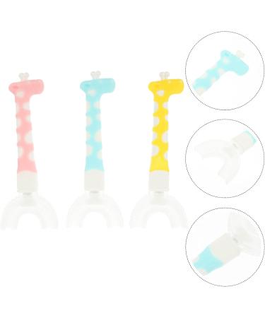 Lalafina 3ST Children's Training Toothbrush - Soft Manual Oral Care for Kids | Food-Grade ABS Teeth Cleaning - Buy Online on GoSupps.com