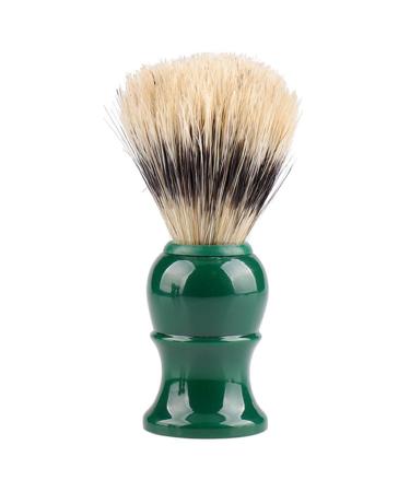 Hair Shaving Brush Handle Bristle Safety Brush Neck Sweep Brush Green soft shaving brush