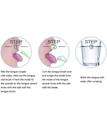 DBTXWDD 6-Pack Tongue Cleaners | Antimicrobial Oral Care Scrapers for Fresh Breath - Buy Online on GoSupps.com