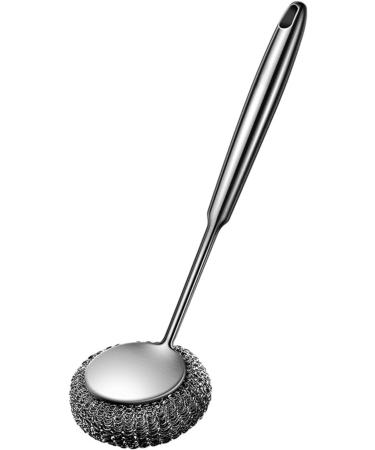 KODASW Stainless Steel Scrub Brush for Easy Cleaning for Cast Iron Pans Brush Cleaner Scouring Brush Heavy Duty Metal Brush 304 Stainless Steel - Buy Online on GoSupps.com