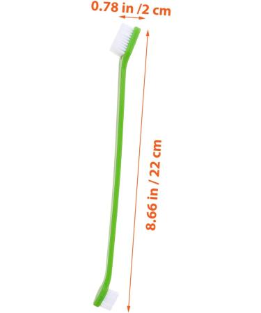 FOMIYES 30 pcs Tooth Teeth Pet Portable Handheld Brush Clean Small Nylon Pets for Cleaning Cat Oral 1 count (Pack of 1) Assorted Colorx3pcs - Buy Online on GoSupps.com