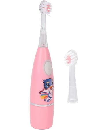 Buy Electric Toothbrush for Kids 360-Degree Battery Operated with Cartoon Design & Colorful Lights Perfect Oral Care Tool for Toddlers | International Shipping Available - Buy Online on GoSupps.com