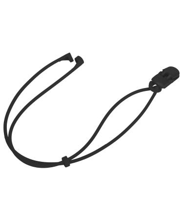 Hearing Aid Holder Portable Silicone Hearing Aid Clip for Children for BTE for Adults for Seniors (Black)