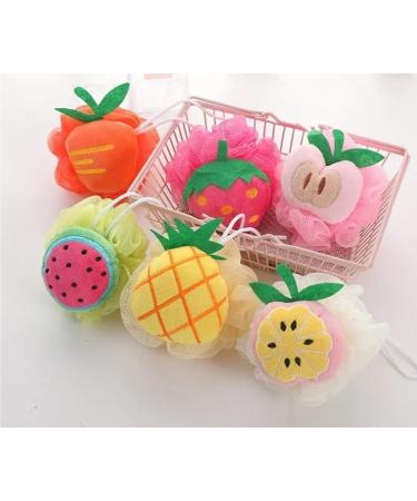 Bath Sponges for Adults Bath Sponge Mesh Pouf Bath Sponge Foam Loofah Sponge (Size : Pineapple) - Buy Online on GoSupps.com