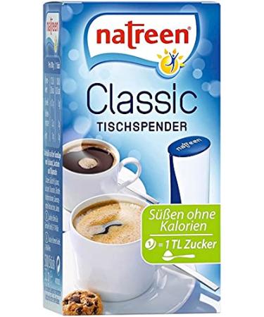 NATREEN Classic Table Dispenser 2x500 pcs - Calorie-Free Sweetener for Coffee & Tea | Netherlands - Buy Online on GoSupps.com