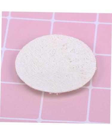 Beaupretty 200 Pcs Natural Loofah Exfoliating Sponges - Skin Scrub Pad Shower & Facial Care Wipes for Glowing Skin - Buy Online on GoSupps.com