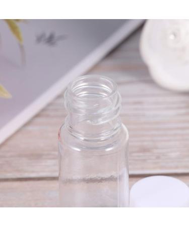 FRCOLOR 25pcs Mini Sample Bottles 10ml/0.33oz Refillable Transparent Toiletry Liquids Shampoo Lotion Bottles Containers Dispenser for Cosmetic Sample - Buy Online on GoSupps.com