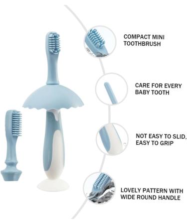 Minkissy Cartoon Toddler Toothbrush Set - 2 Child-Friendly Cleaning Brushes for Kids & Toddlers - Buy Online on GoSupps.com