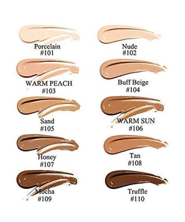 PHOERA Matte Oil Control Concealer Foundation Cream 30ml - Long Lasting Waterproof Formula in 102 Nude - Buy Online on GoSupps.com