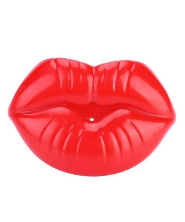 Baby Pacifier Funny Lips Pacifier Dummy Food Grade Silicone Teether Massaging Baby Pacifier(red) - Buy Online on GoSupps.com