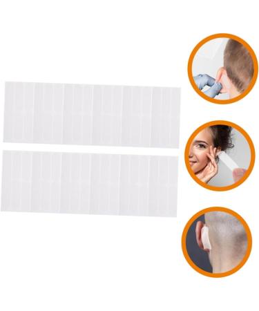 12pcs Tofficu Transparent Ear Stickers Correction Tape - Vertical Invisible Earmuffs for Miss Ear - Clear Patch Sticker - Buy Online on GoSupps.com