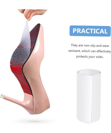 FOMIYES 4 Rolls Sole Sticker - Non-Slip Shoe Sole Protectors & Cushions for High Heels | Noise Reduction Pressure Sensitive Adhesive - Buy Online on GoSupps.com