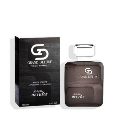 Grand Deluxe Pour Homme Eau de Toilette 3.4 Fl. Oz. Aromatic Spicy fragrance for Men.