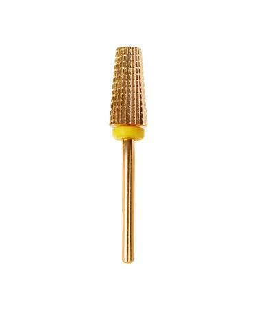 Nail Drill Bits 5-in-1 Carbide Nail Cutter Professional Tungsten Steel Nail Drill Bit for Quick Removal Manicure Pedicure Salon Tool for Polishing Uneven Nail Surface(size:A)