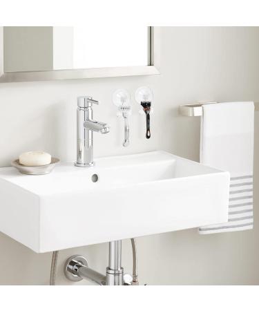 Linkida 3 Series Pack Razor Holder for Shower - Suction Wall Mount for Venus Platinum Fusion 5 Proshield ProGlide & MACH 3 Classic - Ideal Bathroom Organizer - Buy Online on GoSupps.com