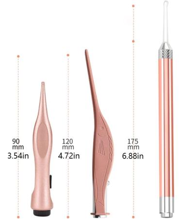 Premium Stainless Steel Ear Wax Cleaning Tool Set - Booger Tweezers with Light for Babies & Adults - Effective Earplugs & Snot Remover - Buy Online on GoSupps.com