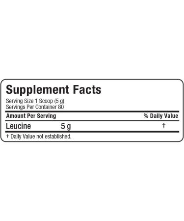 ALLMAX Nutrition Leucine 5000 mg - 14.1 oz (400 g) | Muscle Recovery & Growth - Buy Online on GoSupps.com