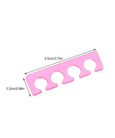 Lurrose Silicone Finger & Toe Separators - Flexible Nail Art Divider for Pedicures & Manicures - Ideal for Salon Use - Buy Online on GoSupps.com
