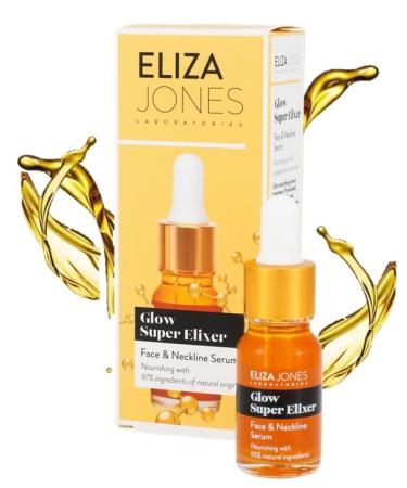 Eliza Jones Laboratories Eliza Jones - Face and Décolleté Serum (Glow Super Elixer: Nourishes and nourishes the skin with 98% natural ingredients)