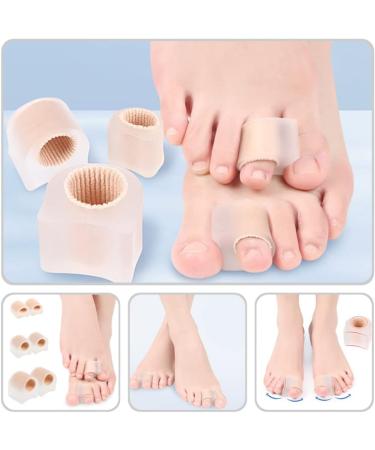 BESPORTBLE Toe Separator Metatarsal Pads - Set of 2 | Bunion Corrector & Toe Straightener | Hallux Valgus Relief - 3.6x3.5cm - Buy Online on GoSupps.com