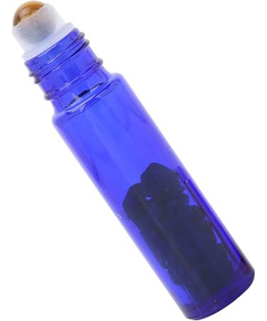 Fabater Roller Bottle Hotel Glass Essential Oil Bottle for Home Travel (10ML dark blue essential oil bottle + jade ball) - Buy Online on GoSupps.com