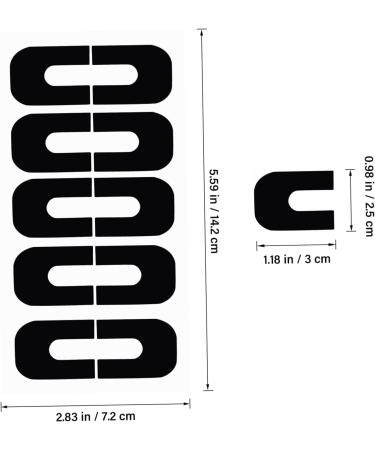 MERRYHAPY 100 Sheets Skin Cuticle Protector Nail Polish Accessories Nail Polish Protectors Nail Protectors - Buy Online on GoSupps.com