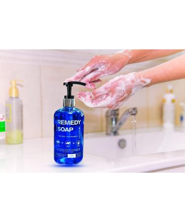 Tea Tree Oil Shower Gel Soap (16 oz) for Men & Women - 100% Natural Body Wash to Eliminate Odor, Jock Itch, Ringworm, Yeast Infection & Acne - Buy Online on GoSupps.com