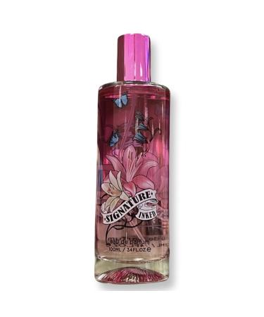 LOVE SIGNATURE INKED - Eau de Parfum for Women - Notes of Mango Grapefruit and Wild Strawberry - 3.4 Fl Oz - Buy Online on GoSupps.com