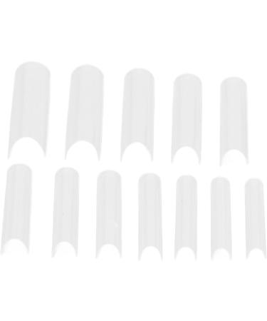 Long Fake Nails Breathable 360 Pieces Extended Water Pipe Nail Tips Easy to Apply Half Paste with Storage Box for Salon - Buy Online on GoSupps.com