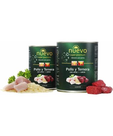 NUEVO Junior Dog Box: Chicken and Beef 800 g Dog - Buy Online on GoSupps.com