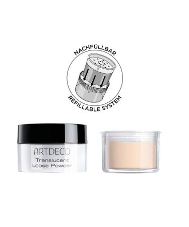 Artdeco Translucent Loose Powder - Long-Lasting Silky Matt Finish - 10g - Translucent Light - Best for International Shipping - Buy Online on GoSupps.com