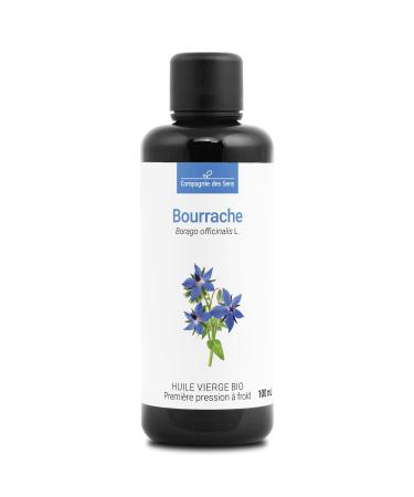 Huile de Bourrache BIO - Fra cheur Garantie OxyCert - Vierge & de 1 Pression Froid 100mL