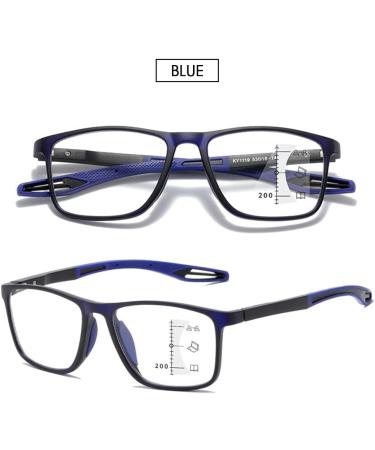 Vevesmundo Self-Tinting Reading Glasses with Blue Light Filter - Sporty TR90 Design for Men & Women - 2.5x Magnification - Lightweight & Stylish - Buy Online on GoSupps.com