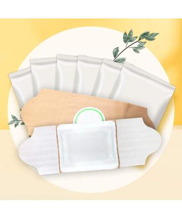 FARUTA 5pcs Moxibustion Patch Self Heating Moxa Sticker Wormwood Spontaneous Heat Sticker Warm Foot Pads Chinese Medicine Herbal Paste for Cervical Neck Knee Pain Belly - Buy Online on GoSupps.com
